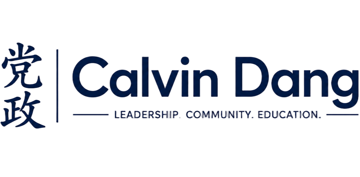 Calvin Dang 競選標誌